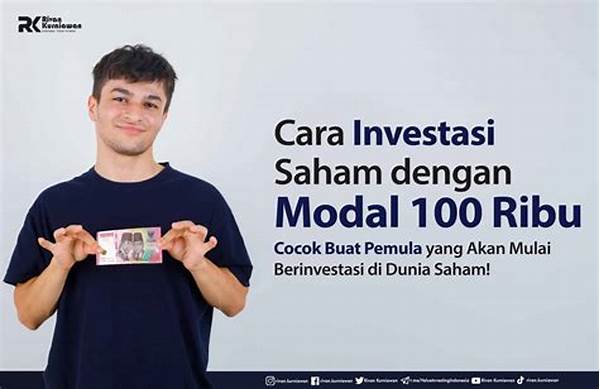 Cara Menabung Saham Dengan Modal 100 Ribu