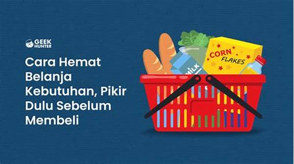 Belanja Hemat Makanan Dan Kebutuhan