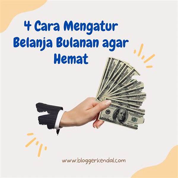 Cara Mengatur Uang Bulanan Agar Lebih Hemat