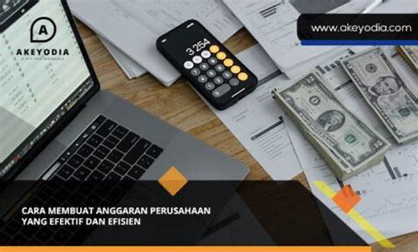 Membuat Anggaran Belanja Yang Efisien
