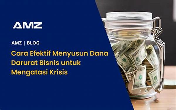 Mengatasi Krisis Dengan Dana Darurat