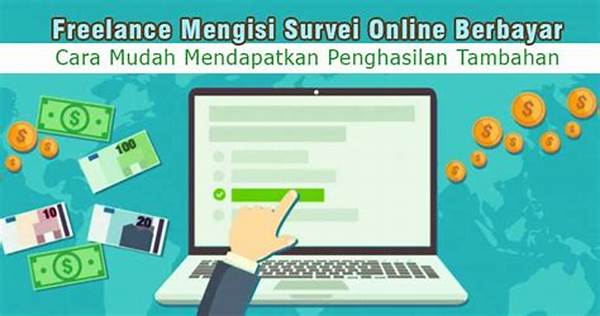 Penghasilan Cepat Dari Survei Online