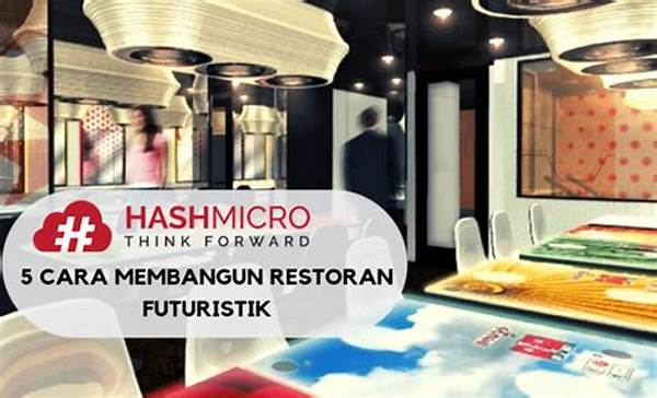 “restoran Bergaya Futuristik Dan Teknologi”