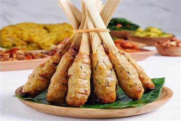 **sate Lilit Khas Bali**