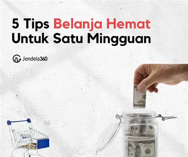 Cara Hemat Belanja Mingguan