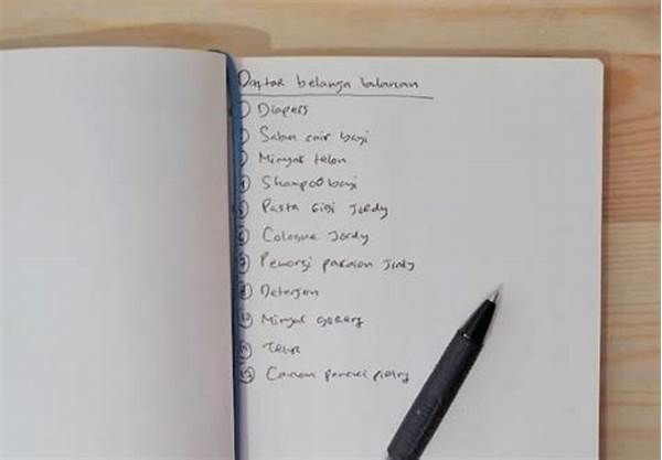 Daftar Belanja Bulanan Hemat