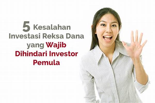 Kesalahan Umum Investor Reksa Dana Pemula