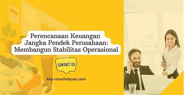 Perencanaan Keuangan Jangka Pendek