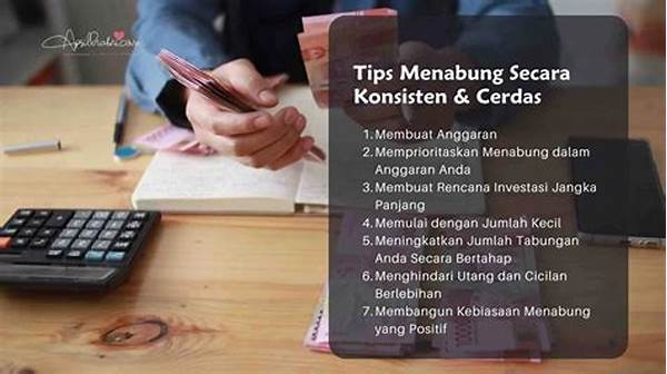 Tips Menabung Secara Konsisten