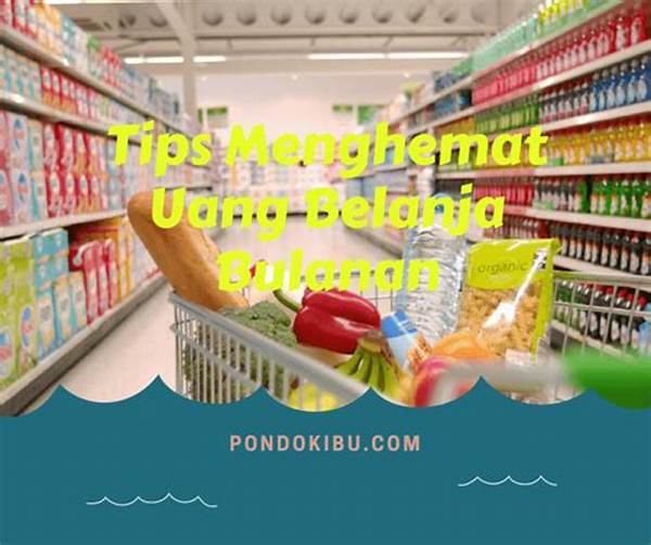 Tips Menghemat Belanja Bulanan
