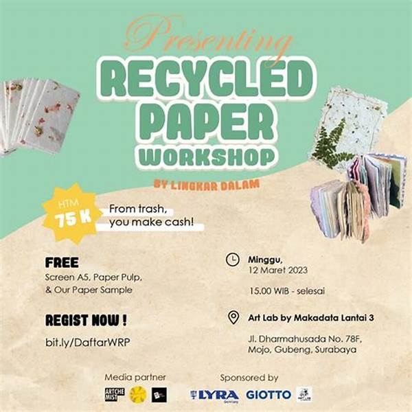 Workshop Kerajinan Berbahan Daur Ulang