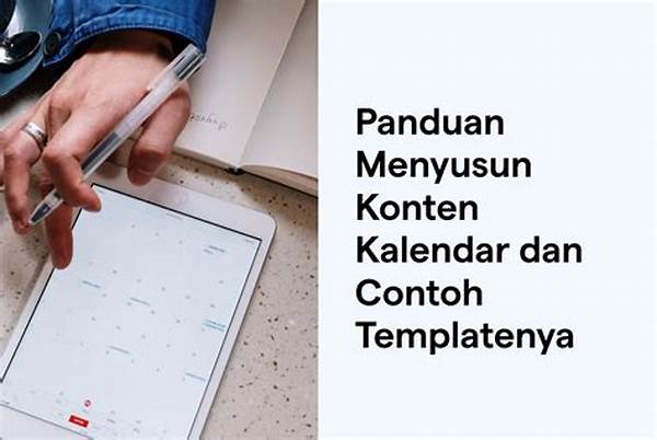 Alat Bantu Untuk Membuat Kalender Konten