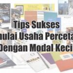 Cara Sukses Usaha Modal Kecil