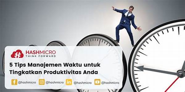 Manajemen Waktu Untuk Produktivitas Kerja