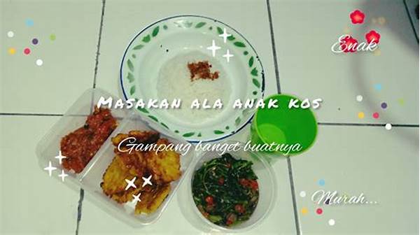 Masakan Sederhana Ala Anak Kost