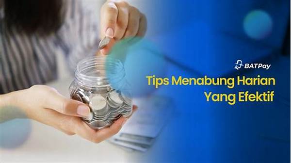 Menabung Harian Dengan Bijak