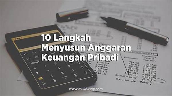 Menyusun Anggaran Keuangan Bulanan