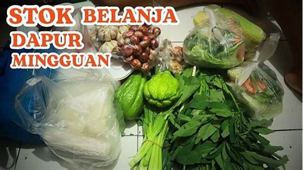 Panduan Belanja Kebutuhan Mingguan