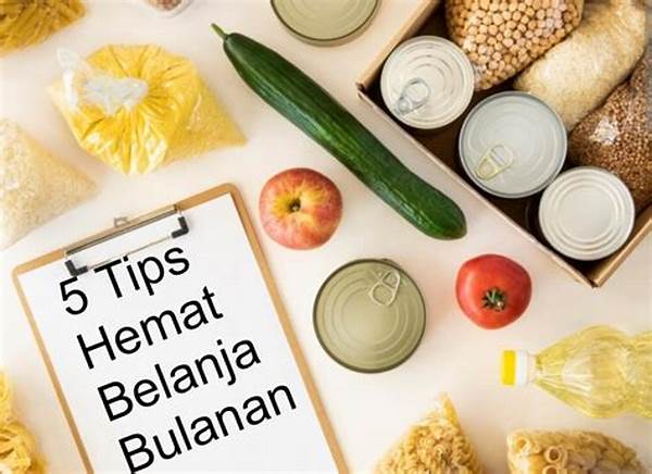 Strategi Hemat Saat Belanja Bulanan