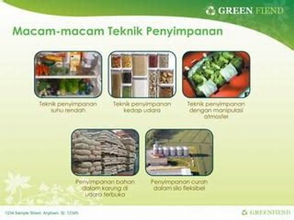 Teknik Penyimpanan Pangan Efisien