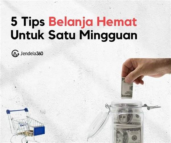 Tips Belanja Hemat Untuk Keperluan Harian