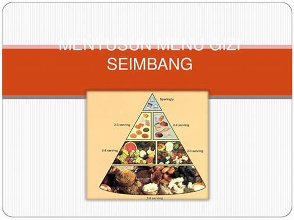 Tips Menyusun Menu Seimbang