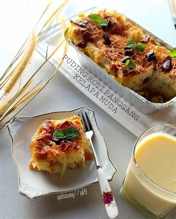 Cara Membuat Puding Roti Sederhana