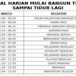 Cara Mengatur Jadwal Harian.