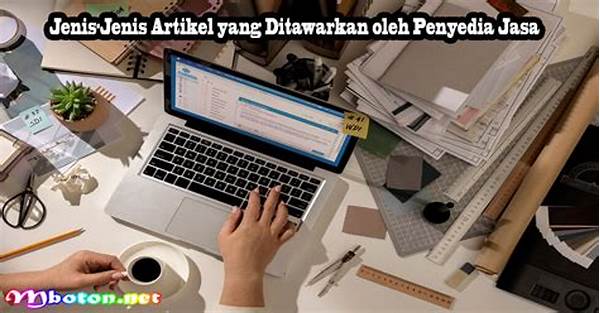 Jasa Penulisan Artikel Profesional