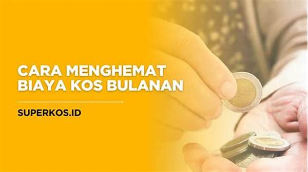 Menghemat Pengeluaran Bulanan Anak Kos