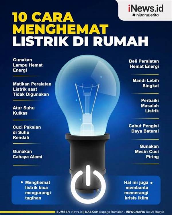 Menghemat Penggunaan Listrik Rumah