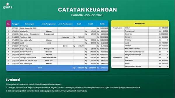 Menyusun Rencana Pengeluaran Harian