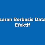Pendekatan Pemasaran Berbasis Data
