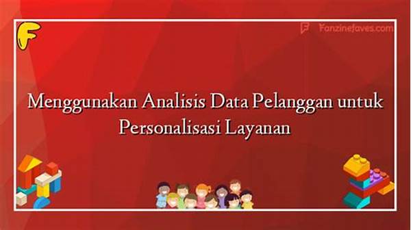 Personalisasi Pelanggan Melalui Analisis Data