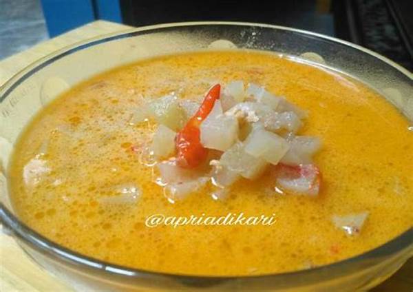 **sayur Lodeh Santan Pedas**