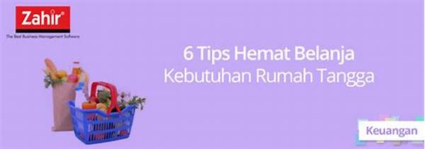 Tips Hemat Kebutuhan Rumah Tangga