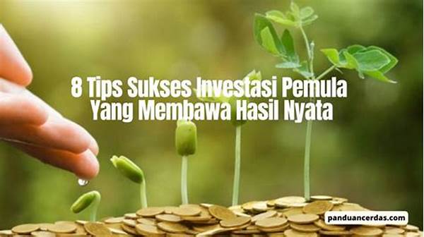 Tips Sukses Investasi Bagi Pemula