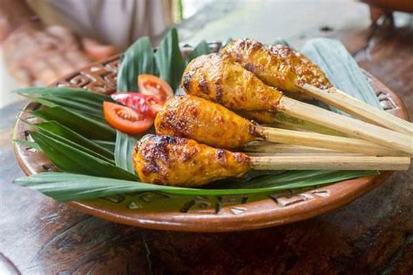 Kuliner Bali Terbaik Sate Lilit