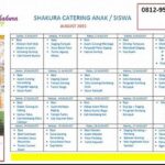 Menu Harian Katering Skala Kecil