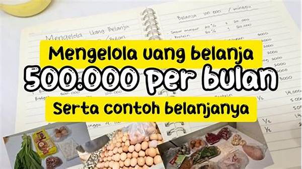 Metode Bijak Mengelola Uang Belanja