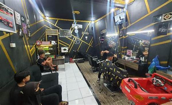 Tempat Cukur Rambut Pria Trendi