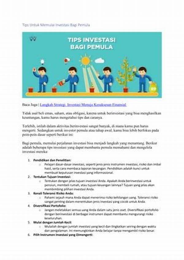 Tips Investasi Pemula Tanpa Risiko