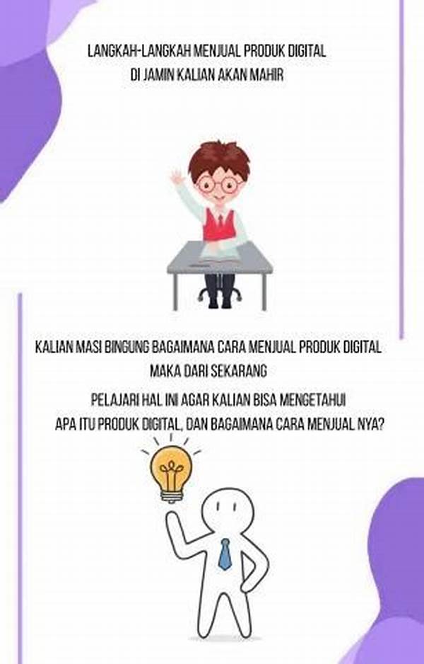 Langkah-langkah Menjual Produk Digital