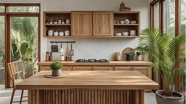 “peralatan Dapur Dengan Material Alami”