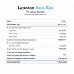 Laporan Arus Kas Bulanan Universitas