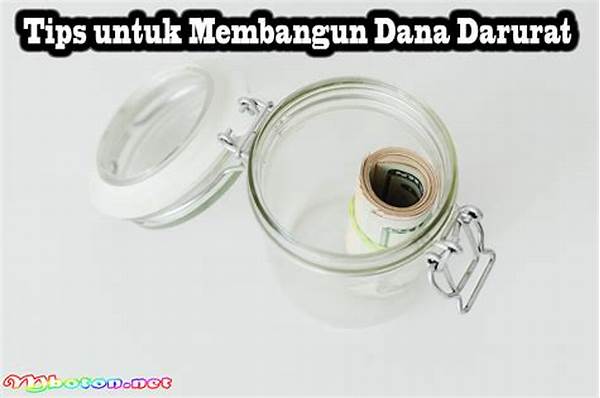 **membangun Dana Darurat Bertahap**