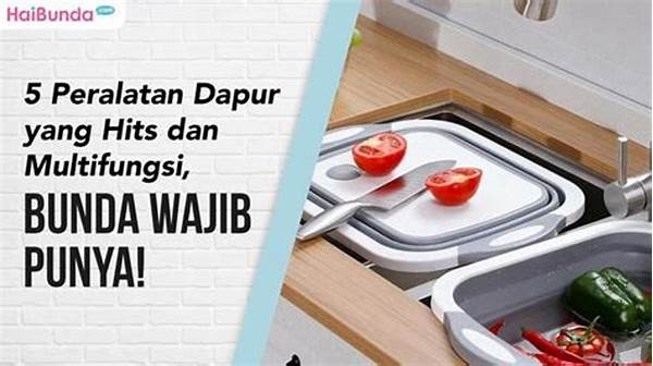 Peralatan Dapur Multifungsi Anak Kost