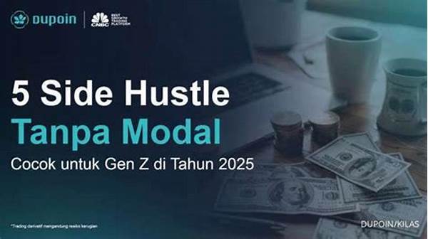 Side Hustle Yang Cocok Untuk Generasi Z